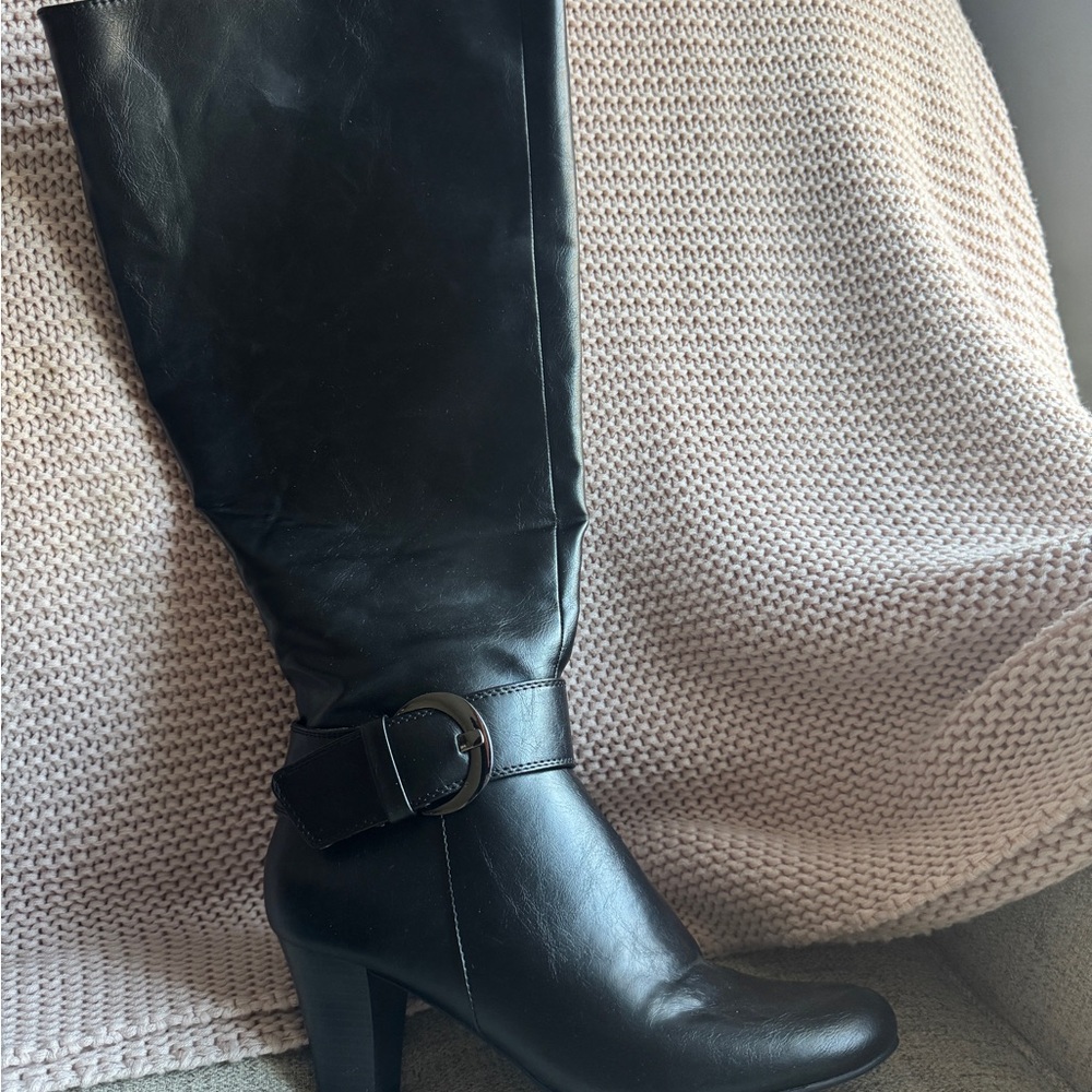 Naturalizer Tall Heeled Boots (wide calf)